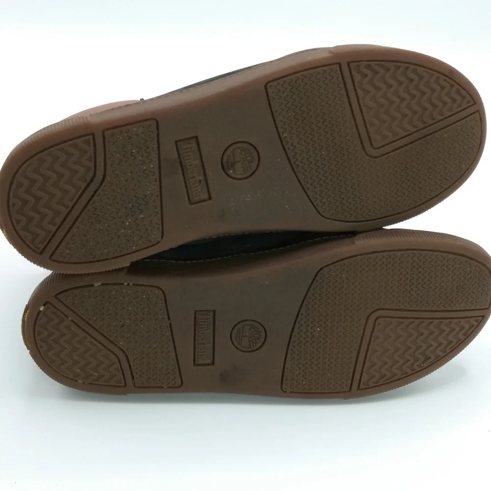 Timberland Boots Boys Shoes Suede Leather Green Lace Up Slim‎ Cupsole 6